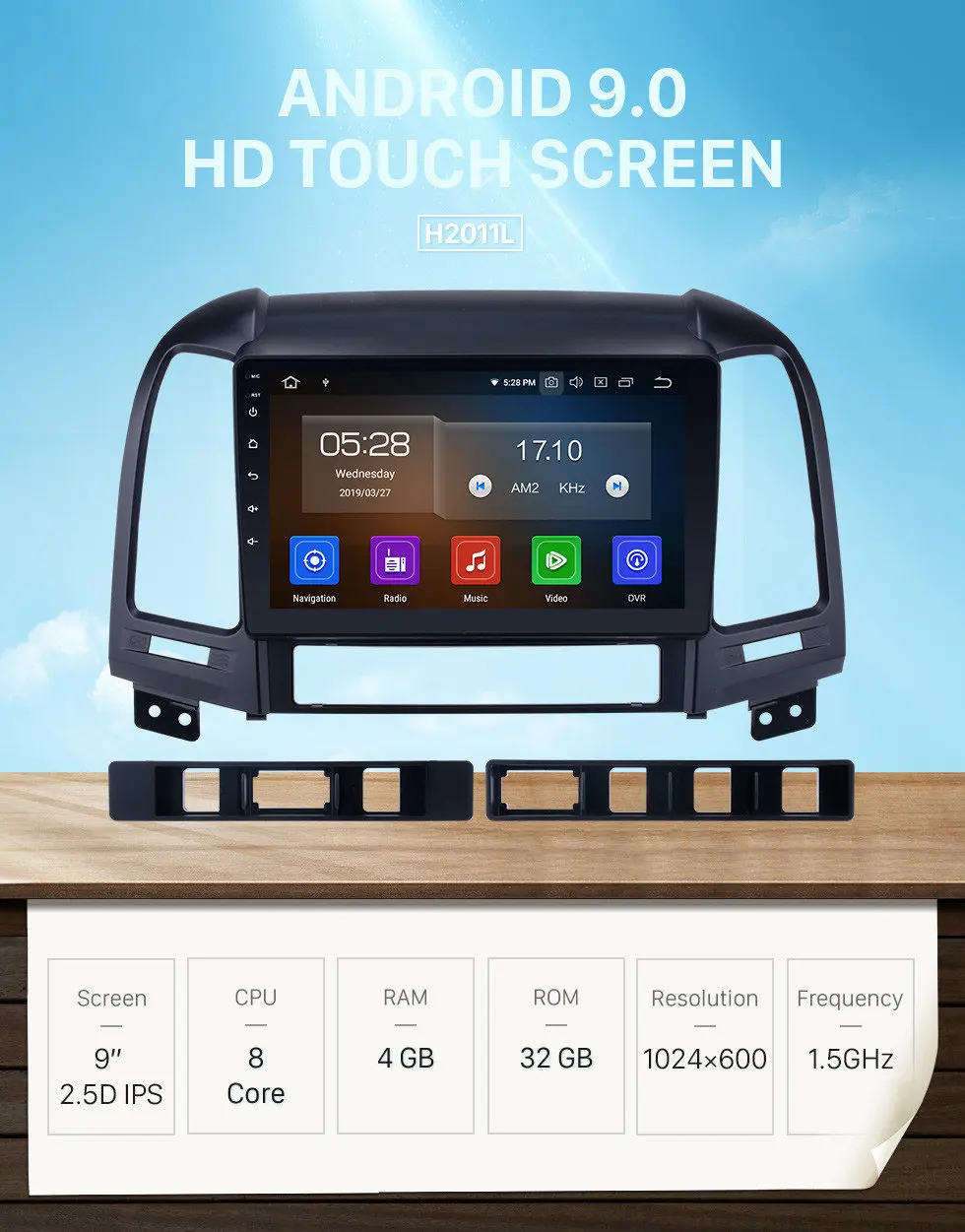 Excellent Seicane Android 9.0 IPS screen for Hyundai SANTA FE 2006-2012 GPS navigation Head Unit Radio Support Steering Wheel Control 0 Excellent Seicane Android 9.0 IPS screen for Hyundai SANTA FE 2006-2012 GPS navigation Head Unit Radio Support Steering Wheel Control 0