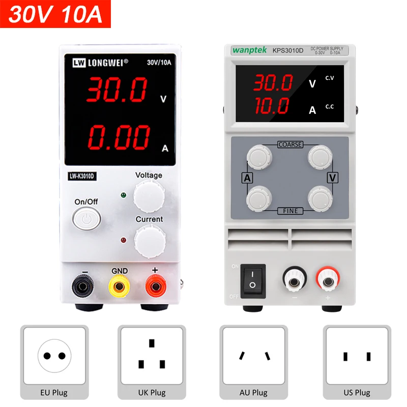 

lw-k3010d Lab Switching Power Supply DC 30V 10A Adjustable Power Supplies Regulated power-supply 110/220V current stabilizer