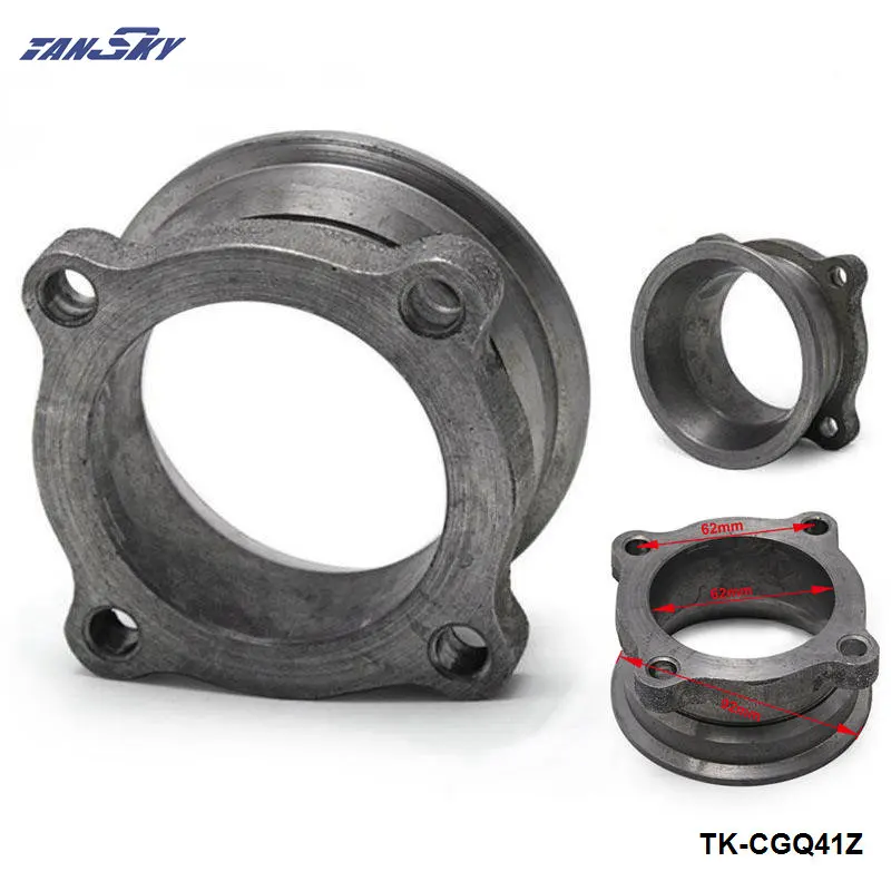 2.5&quot to 3&quot V-Band Turbo Downpipe Exhaust Flange Adapter 4 Bolts CONVERSION KIT TK-CGQ41Z |