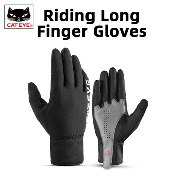 

Cateye waterproof Cycling Gloves Touch Screen Riding MTB Bike Bicycle Gloves Thermal Warm Motorcycle Winter Autumn Bike Gloves