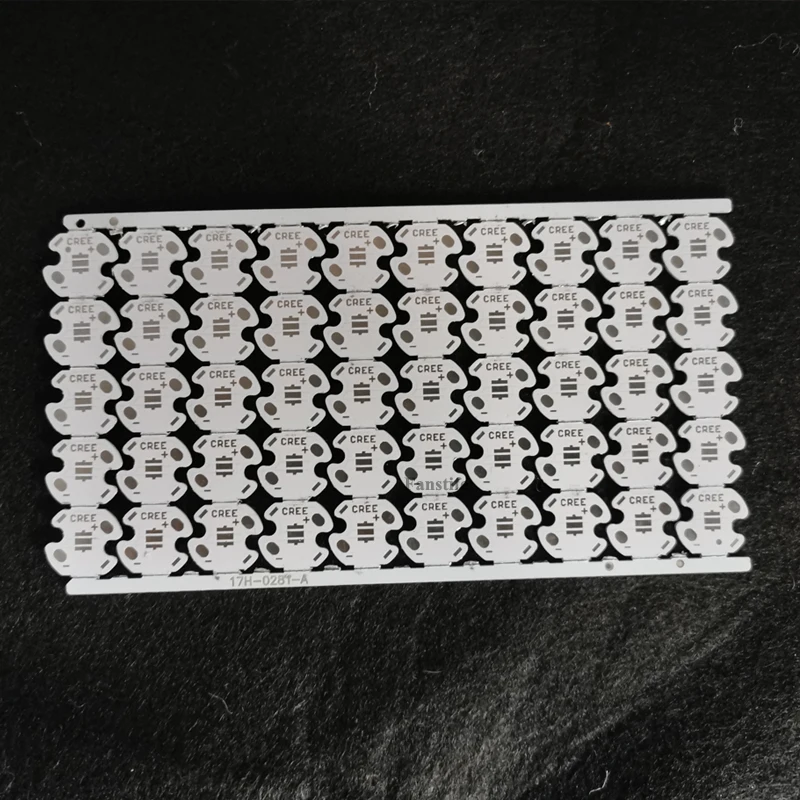 16mm 3535 Aluminum Substrate PCB for XPE/XTE/XPG 3W 5W High Power LED Light Board