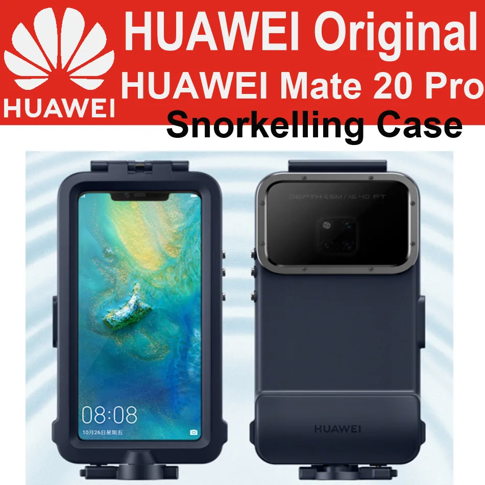 Защитный чехол Huawei Mate 20 Pro для ныряния с трубкой водонепроницаемый Оригинальный