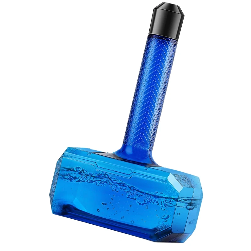 

Big Capacity 1.7L Portable Sport Gym Workout Travel Drinking Large Hammer Shaped Water Bottle Cap Fitness Kettle