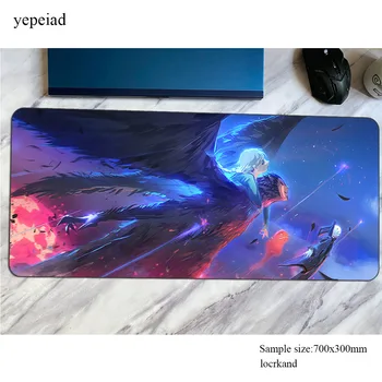

Howl's Moving Castle mouse pad 800x300x3mm Computer mat High-end gaming mousepad hot sales padmouse keyboard games pc gamer desk