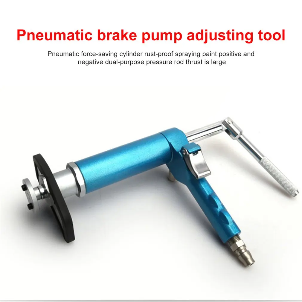 16Pcs/Set Pneumatic Brake Cylinder Adjustment Tool Brake Caliper Piston Return Tool Brake Pad Replacement Tool Kit