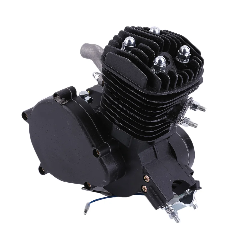 

Promotion Exquisite 2 Stroke 80cc Cycle Motor Engine Kit Gas Perfect For Motorized Bicycles Cycle Bikes Black