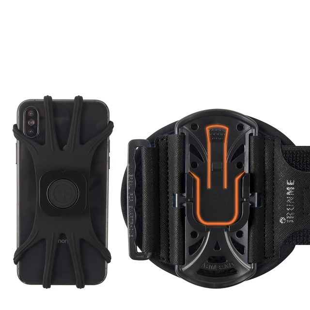 Mobile Phone Running Phone Bag Wristband Belt Jogging Cycling Arm Band Holder Wrist Strap Bracket Stand Black