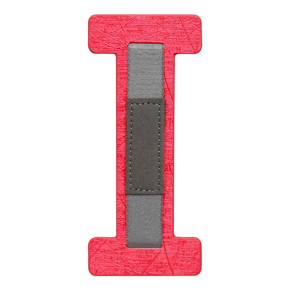 Универсальный держатель для планшета, нескользящий слинг для пальца, ремешок для 6-10,5 дюймов Kindle Tablet PC - Цвет: Красный
