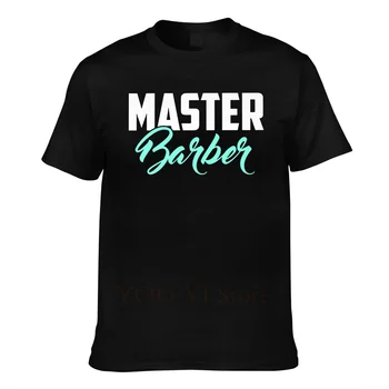 

Funny Casual Casual Master Barber Barbershop Tee Tshirt 2020 Standard Clothing Mens T Shirt Crew Neck 100% Cotton Size S-5xl