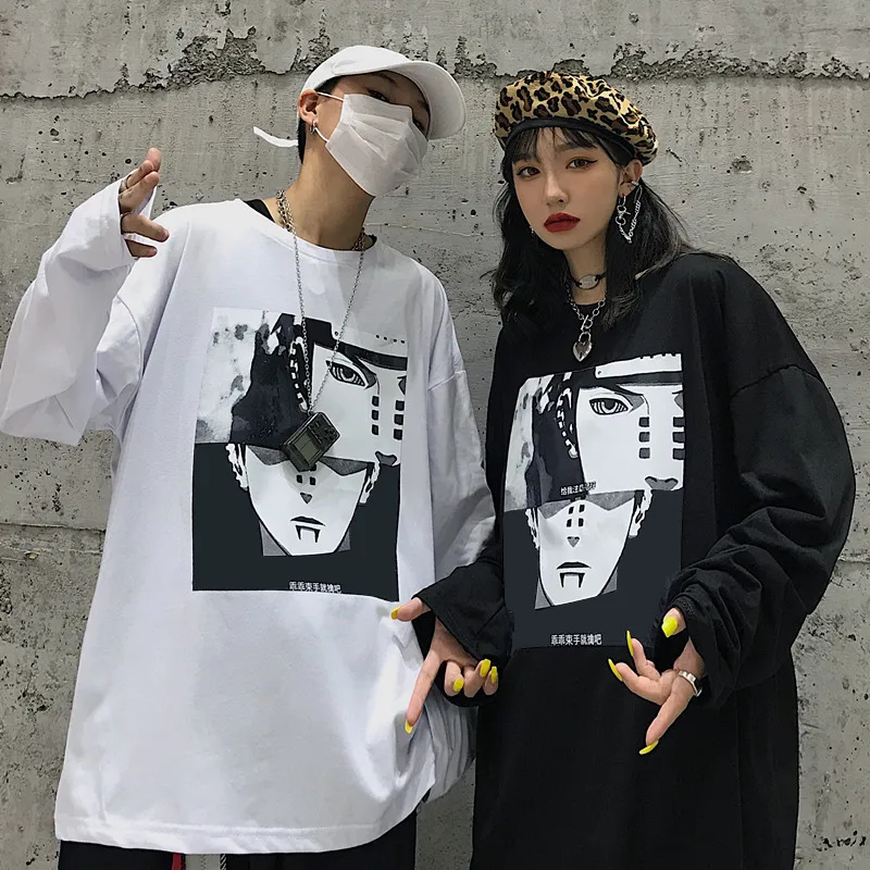 anime shirt naruto print fall long sleeve t shirt men Vintage Loose Oversized Couple Long sleeve backstreet boys Solid t shirt anime shirt naruto print fall long sleeve t shirt men Vintage Loose Oversized Couple Long sleeve backstreet boys Solid t shirt
