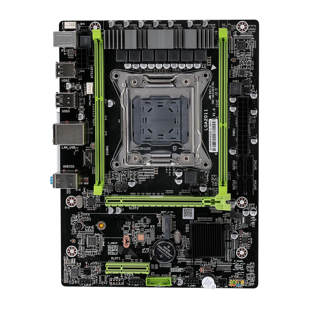 X79M2 2,0 Lga 2011 LGA2011 материнская плата 1000 Мбит/с сетевая карта SATA2.0 DDR3 двухканальный M-ATX памяти для настольных ПК для Intel Xeon E5