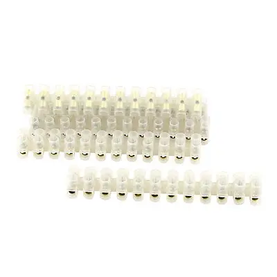 

5 Pcs Dual Rows 12 Positions Wire Connector Barrier Terminal Strip Block