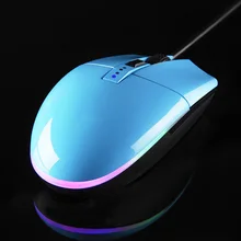 Проводная игровая клавиатура Мышь эргономичный 4-Скорость Точек на дюйм регулировки RGB мыши с подсветкой для портативных ПК DQ при падении