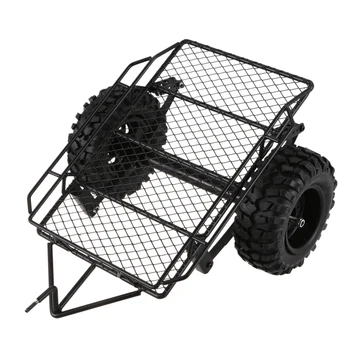 

Metal Simulation DIY Trailer Bucket for 1/10 Axial SCX10 TRX4 RC Car