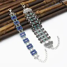 Модный брендовый дизайнерский очаровательный Свадебный красивый браслет для женщин, разноцветные Австрийские кристаллы, модный браслет на цепочке в форме сердца