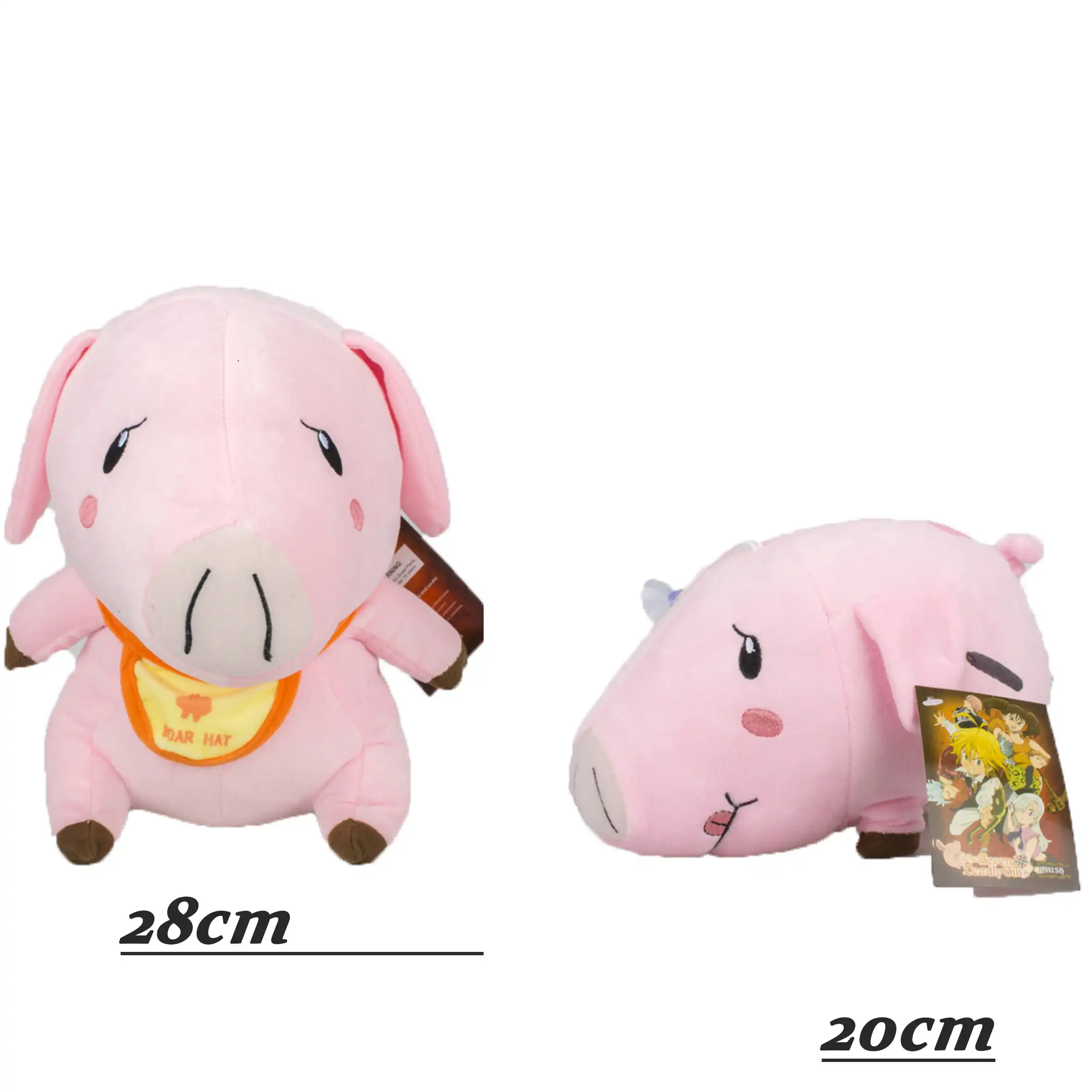 hawk pig plush