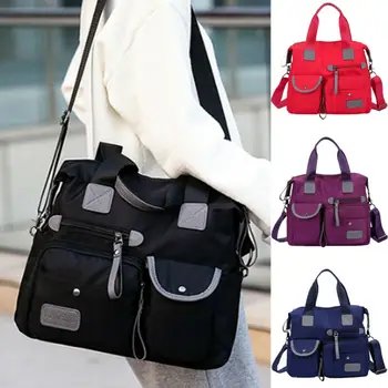 

Women Waterproof Nylon Shoulder Bags Messenger Bag Travel Large Capacity Crossbody Storage Bags