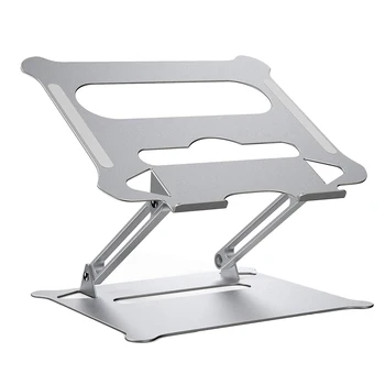 

Laptop Notebook Stand Holder Adjustable Aluminum Stand Riser Portable Light Weight for Home Office Travel GDeals