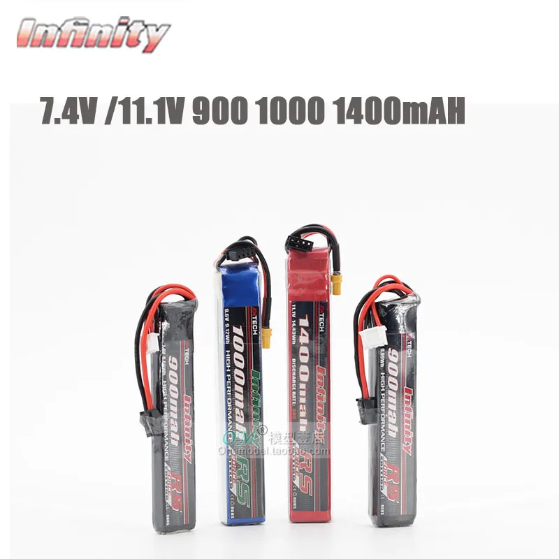 M./-оригинальная литиевая батарея Infinity Water gun 7 4 В/11 1 В 900 1000 1400 мАч/2s/3s с разъемом SM xt30