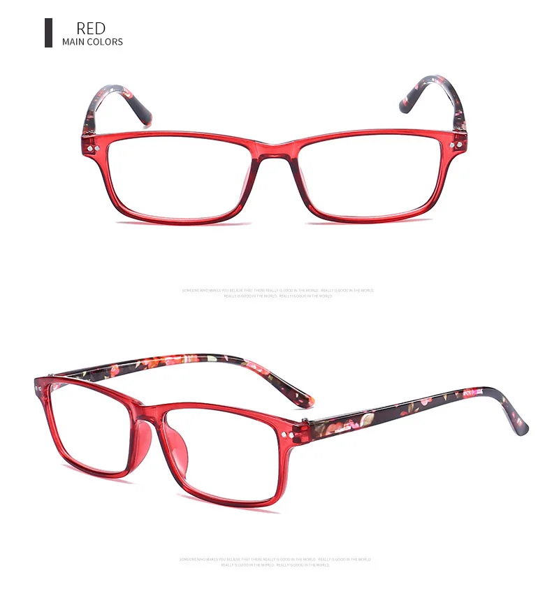RBENN 4 шт очки для чтения женские Patten напечатанные для чтения Пресбиопии для дам+ 0,5 0,75 1,25 1,75 2,25 2,75 3,25 3,75 4,5 5,0