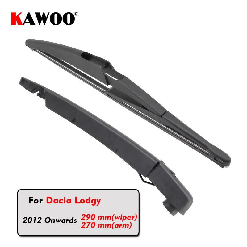 KAWOO Car Rear Wiper Blade Blades Back Window Wipers Arm For Dacia