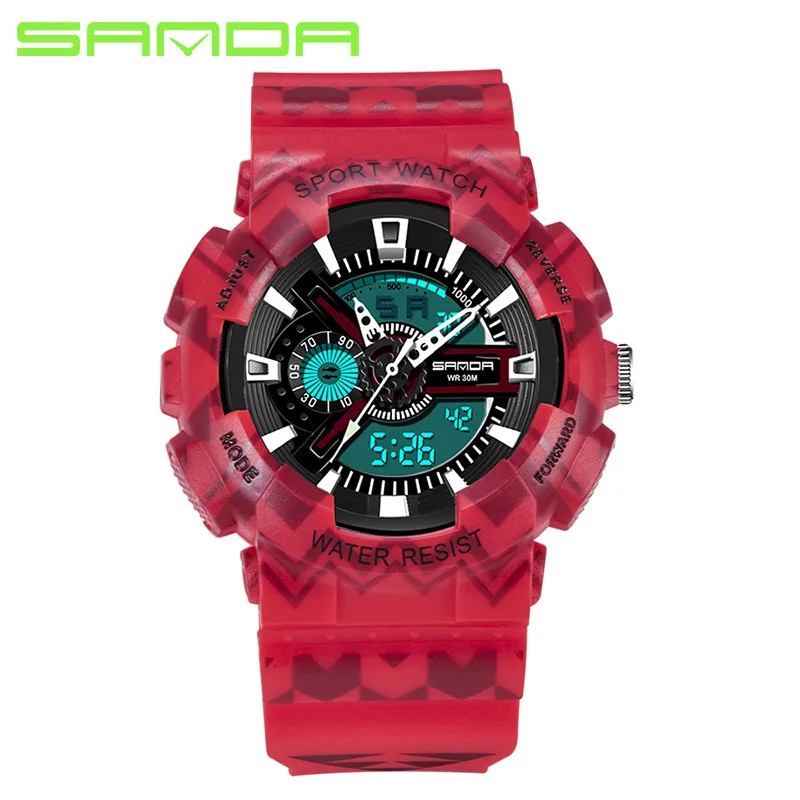 

Sanda999 Multi-functional Waterproof Electronic Sport Watch Electricity Supplier Hot Sales Watch Sports Table