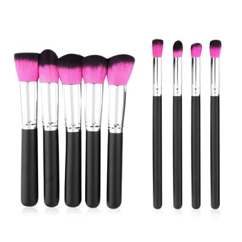

Professional Makeup Brushes Set 10pcs Eyeshadow Eyeliner Lip Brush Tool