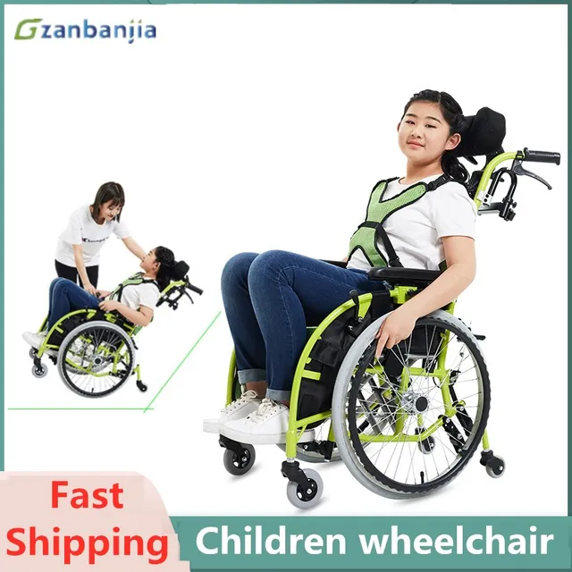 Child Wheelchair Disabled Folding Cerebral Palsy Manual Wheelchair For Child With Lovely Cerebral Palsy 6