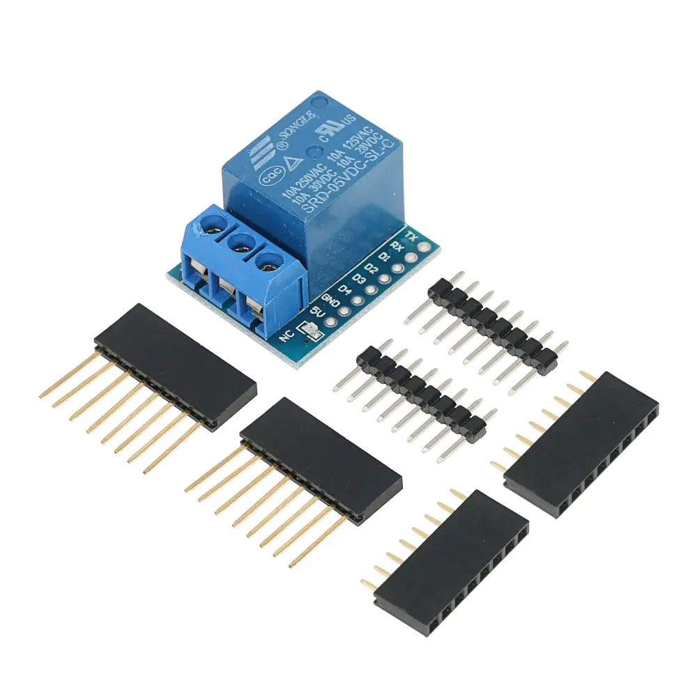 3 предмета в комплекте, релейный модуль для Arduino мини D1 макетная плата 1-канальный релейный щит для D1 мини