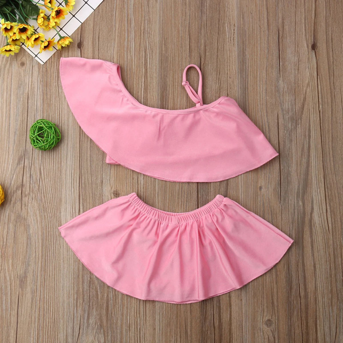 Новинка 2019 Модный женский купальник с большими цветами комплект бикини на одно