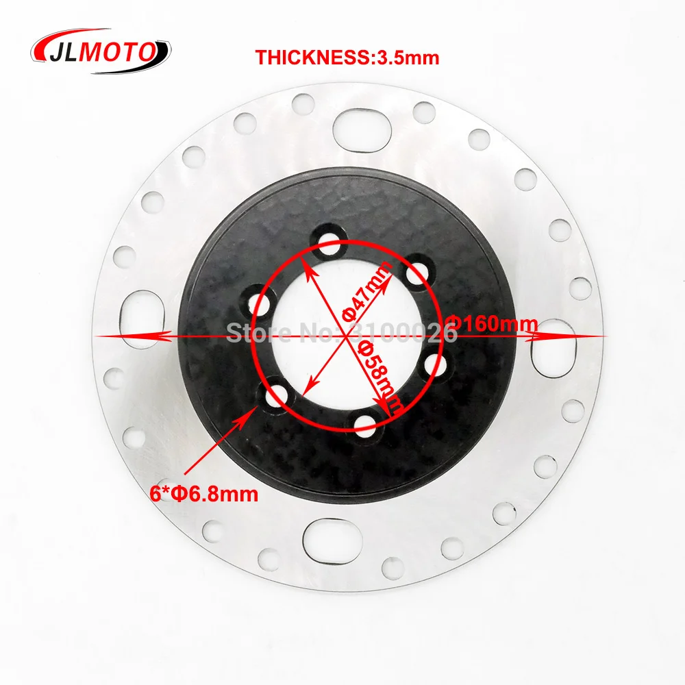 JLA-13-045-3-FRONT-DISC-BRAKE-160mm-RACING-ATV-250CC-JINLING-PARTS