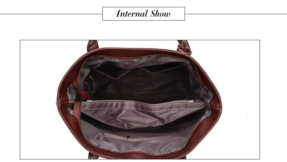 Herald модные повседневные сумки через плечо большой емкости для женщин осень кожаный кошелек края сумки Ретро кисточкой шоппер Tote