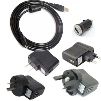 

USB AC/DC WALL Power Adapter Camera Battery Charger+PC Cable for Nikon Coolpix S3400 S3300 S3100 S3000 S2750 S2700 S2600 S2550