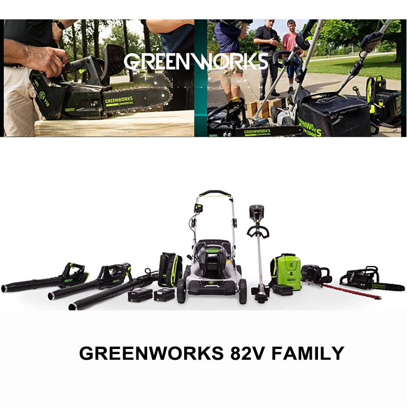 GREENWORKS 82 в 10 "ручной толчок мощности культиватор/культиватор роторный Кроппер