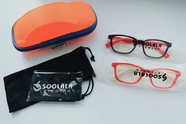 SOOLALA UV400 дети анти синий свет стекло es силиконовые мальчики девочки очки для компьютера синий свет блокировка стекло оптическая рамка