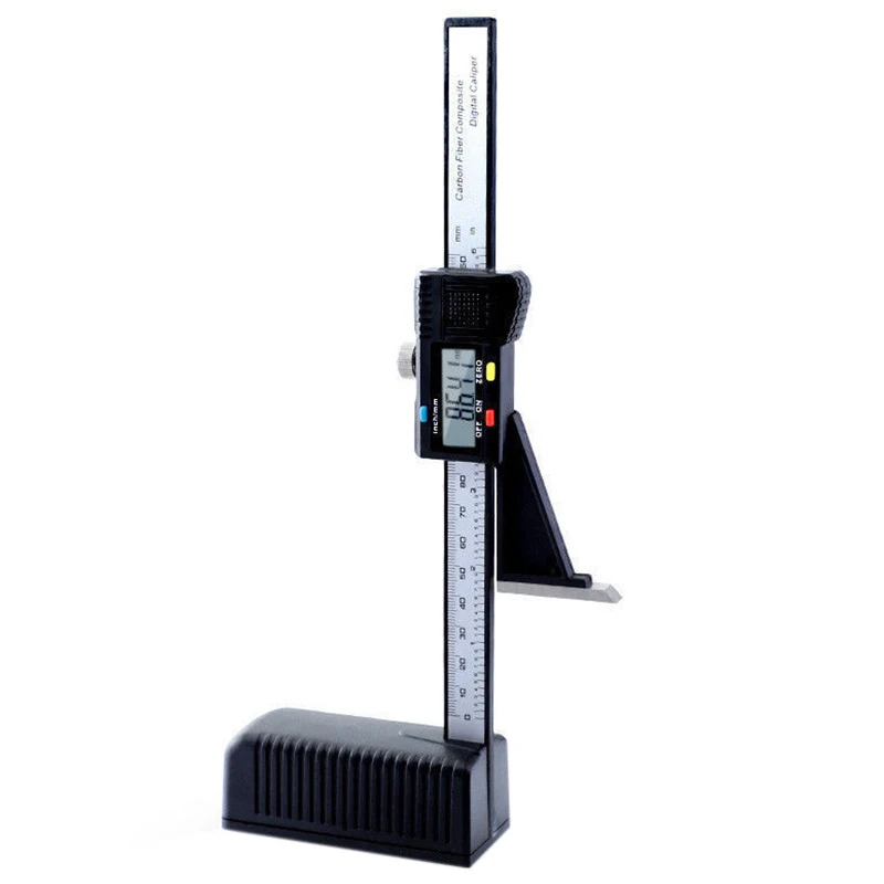 Lcd Digital Height Depth Gauge Tester Measure 0-150Mm/6 Inch Caliper Woodworking