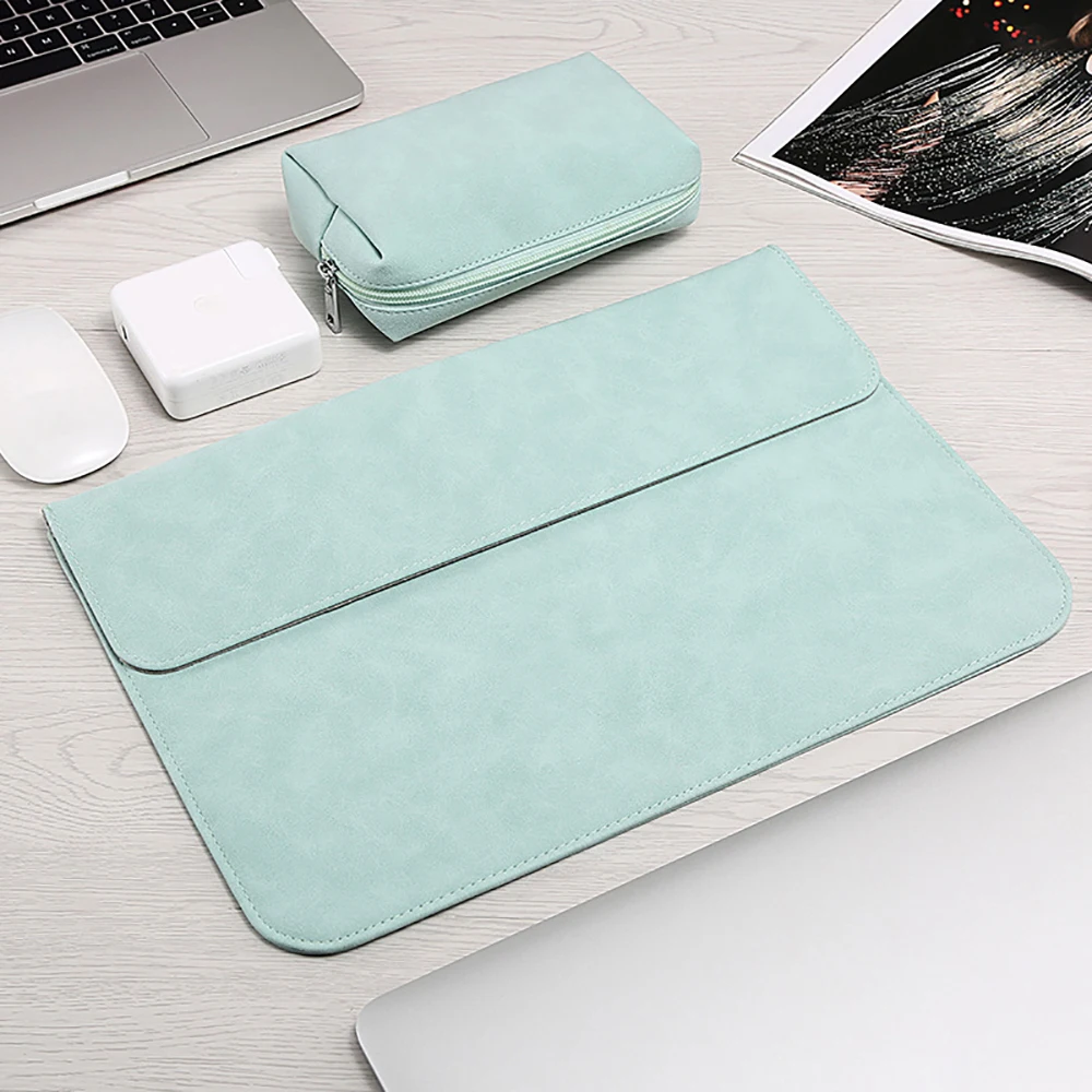 Green Для Macbook Air Pro retina 11 12 13,3 15 сумка для ноутбука с сенсорной панелью для lenovo hp унисекс чехол для ноутбука для Xiaomi нейлоновый чехол - Цвет: Green