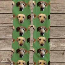 3D печать на заказ собака уход за кожей лица носки персонализированные Носки для собак на заказ Подарки на день рождения собачников носки, подарок на Рождество Для женщин Для мужчин носки