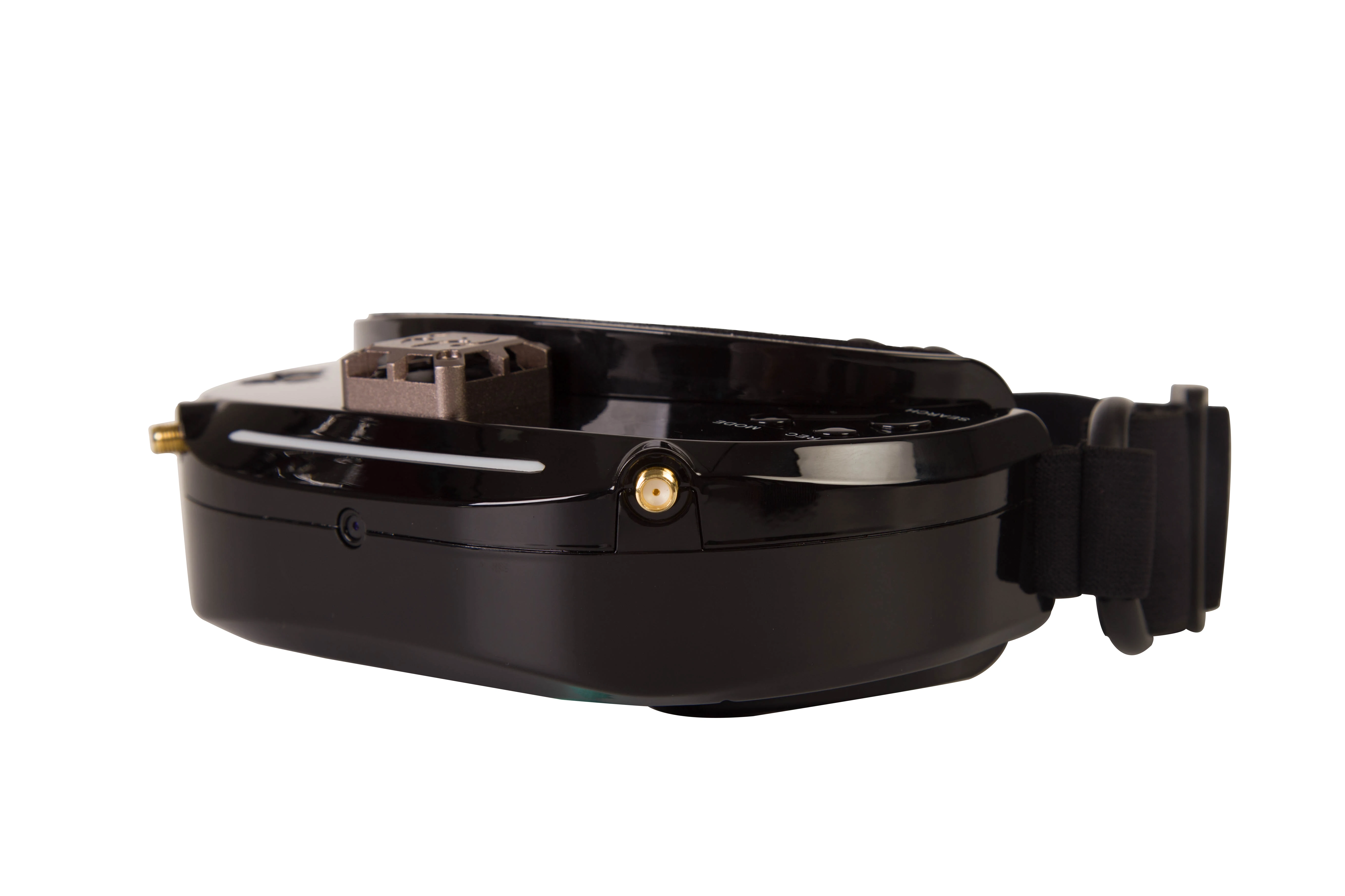 Skyzone SKY03O/SKY03S 5,8 ГГц 48CH разнообразие FPV очки поддержка OSD DVR HDMI с головным трекером светодиодный вентилятор для радиоуправляемого дрона - Цвет: SKY03O Black