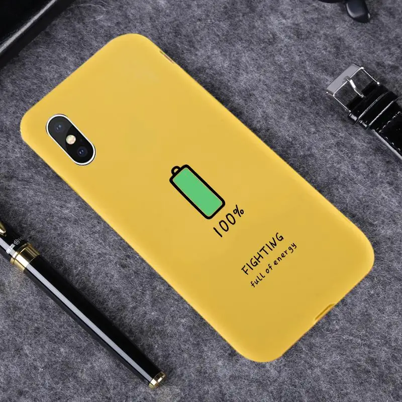 Сердце Карамельный цвет силиконовый чехол для Xiaomi Redmi 7 Note 7 5 6 iPad Pro 6A 5 Plus 5A S2 Pocophone F1 7A 6A GO 3S 4A 4X 8A Note 8 8T - Цвет: -Yellow-096