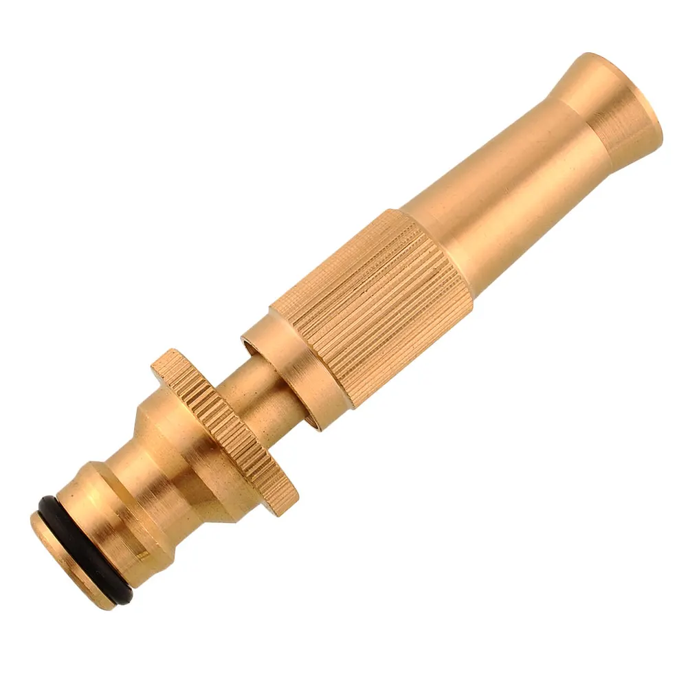 4Pcs Brass Threaded Water Pipe Tap Quick Connectors Adaptor Fitting Spray