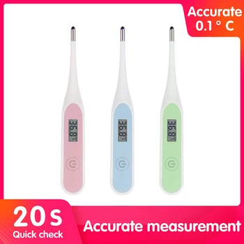 

20 Seconds Fast Reading LCD Display Digital Thermometer Baby Adult Medical Thermometer Fever Body Temperature Measuring Tools