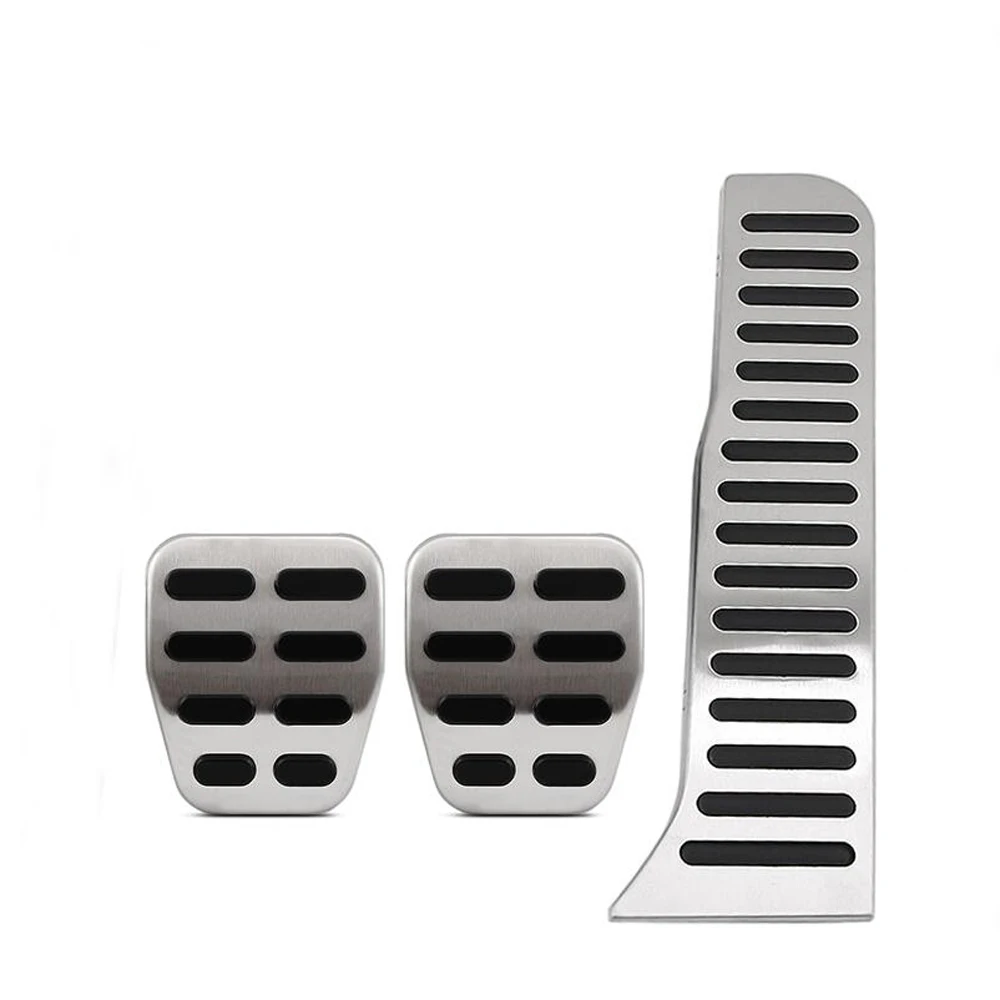 Car Pedal For VW Golf 5 6 GTI Octavia Jetta MK6 CC Passat B6 B7 Tiguan Touareg LHD Clutch Gas Footrest Cover Accessories