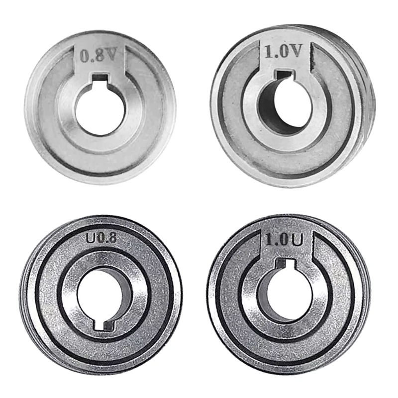 

Сварка подачи рулон V U nurl паза 0,6 мм 0,8 мм 1,0 мм Размеры 30x10x10 мм для стальных Алюминий поток шнур провод механизм подачи проволоки для полуавтомата Mig