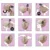Pro Hair Clip Styling Tools Office Lady Плетеные Инструменты Для Волос Устройство Льняные Салонные Инструменты Аксессуары для Волос для женщин