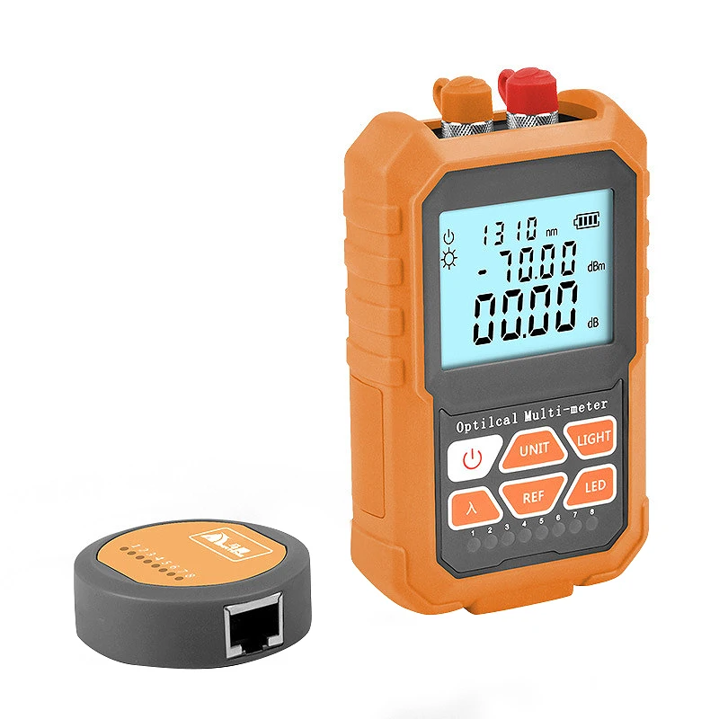 

3In1 Led Lighting Optical Power Meter Visual Fault Locator Network Cable Test Optical Fiber Tester,1Mw With 5Km Visual Fault Loc