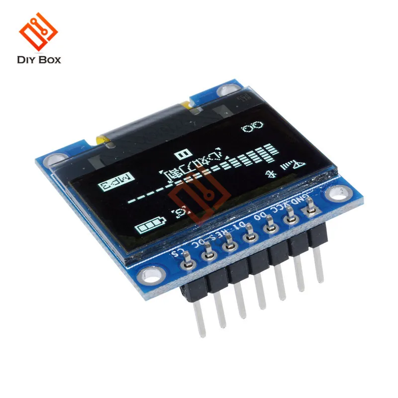 OLED дисплей 0 96 дюйма I2C IIC SPI 128x64 STM32 CSR SSD1306 12864 плата с ЖК экраном GND VCC SCL SDA 7Pin DC 3 5V для