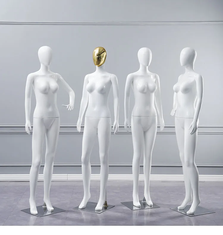 Customized Full Body Gloss White Mannequin 1 Hot Sale! From