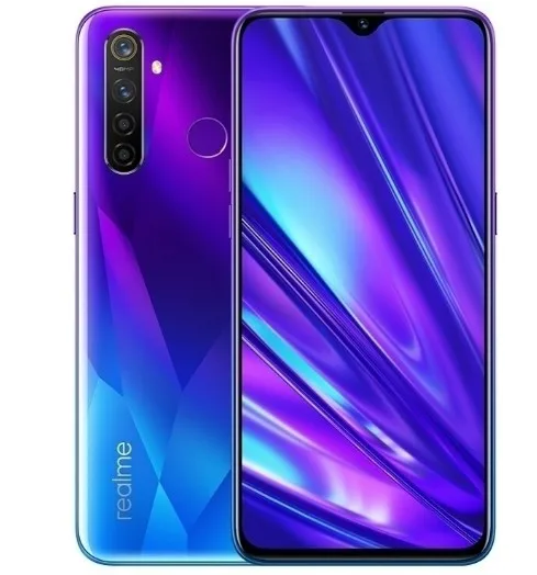 Фиолетовый OPPO realme Q 4 ГБ ОЗУ 64 Гб ПЗУ 6,3 ''мобильный телефон Snapdragon 712AIE Octa Core 48MP Quad камера мобильный телефон OPPO vooc 20 Вт Быстрый Ch - Цвет: Фиолетовый