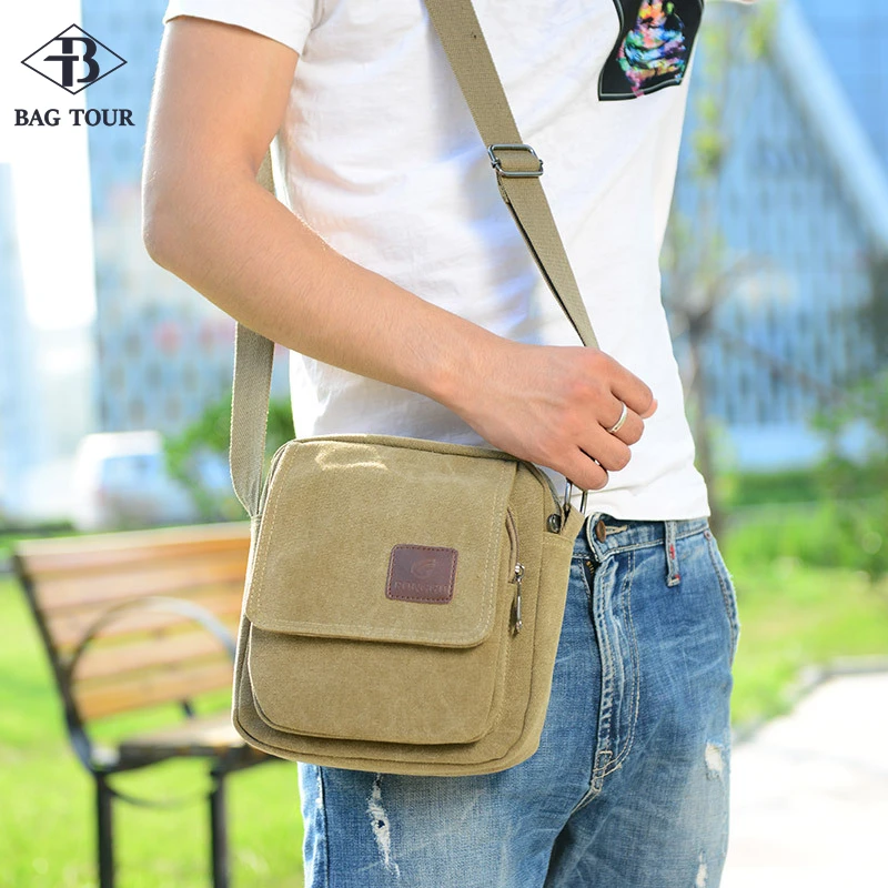Light Shoulder Bags Vintage Messenger Strong Fabric Bags Crossbody multifunction Brief